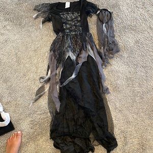 Girls corpse bride costume